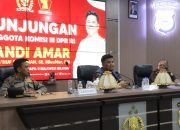 Kunjungan Kerja Anggota Komisi III DPR RI Andi Ma’ruf Sulaiman di Polres Soppeng, Tinjau Kinerja dan Serap Aspirasi Masyarakat