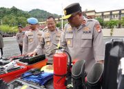 Kapolda Sulbar Periksa Kesiapan Peralatan SAR dan Personel, Antisipasi Cuaca Ekstrem di Mamuju
