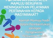 Kantah Mamuju Hadir Dalam Pembentukan Jaringan Pengawasan Publik