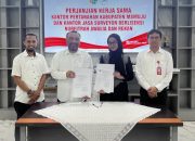 Kantah Mamuju dan Kantor Jasa Surveyor Menandatangani MoU Peningkatan Kualitas Survei dan Pemetaan Pertanahan