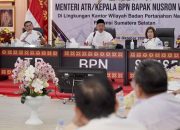 Pembinaan di Kanwil BPN Provinsi Sumsel, Menteri Nusron Tekankan Layanan Pertanahan yang Adaptif bagi Generasi Muda