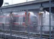 KAI Andalkan Teknologi Automatic Train Wash Plant (ATWP) untuk Jaga Kebersihan dan Dukung Operasional LRT Jabodebek yang Ramah Lingkungan