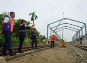 Tingkatkan Pelayanan, KAI Divre I Sumut Tata dan Perluas Stasiun Lima Puluh