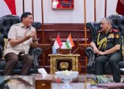 Kerja Sama Pertahanan India–Indonesia Menguat lewat Kunjungan Jenderal Anil Chauhan ke Menteri Sjafrie