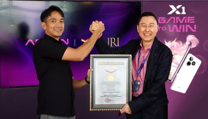 ADVAN Pecahkan Rekor MURI, Tampilkan Studio Bergerak di Super Brand Day TikTok Shop