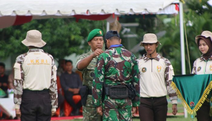 Dandim 1418/Mamuju Menghadiri penutupan Kegiatan Persami KKRI 2025 di Lapangan Tammajarra Korem 142/TATAG