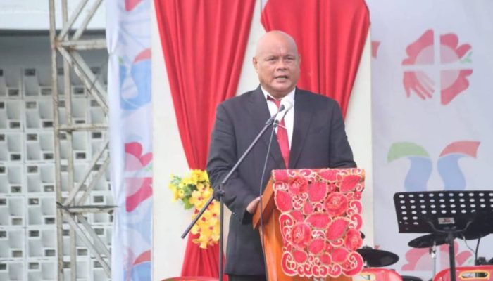 Bupati Nias Utara Hadiri Perayaan HUT ke-25 Komite Nasional LWF Indonesia dengan Semangat Kebersamaan