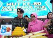 Syukuran HUT Ke-80 Brimob, Wakapolda Sulbar Serukan Brimob Jadi Pelindung Masyarakat