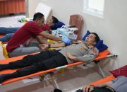 Polairud Polda Sulbar Gelar Bakti Kesehatan Donor Darah, Wakapolda Turut Berikan Dukungan dan Motivasi