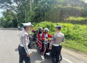 Operasi Zebra Marano 2025 Digelar di Pintu Gerbang Kota Mamuju, Puluhan Pelanggar Terjaring