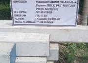 Rekanan Pembangunan Jembatan Terancam Putus Kontrak,175 Hari Kerja Tidak Tercapai