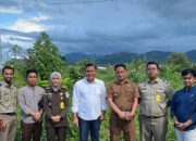 Tim Kejaksaan Tinggi Bengkulu dan Kejaksaan Negeri Mamuju serta Kantor Pertanahan Lakukan Survay Lapangan