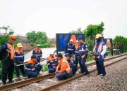 KAI Daop 1 Jakarta Lakukan Pengecekan Lintas dalam Rangka Persiapan Angkutan Nataru 2025/2026