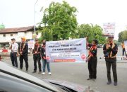 Peduli Keselamatan, KAI Daop 8 Surabaya Gandeng Komunitas Sosialisasikan Keselamatan di Perlintasan Sebidang