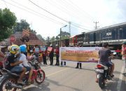 KAI Divre III Palembang Imbau Pengendara Untuk Berhati-hati Ketika Melintas di Perlintasan Kereta Api