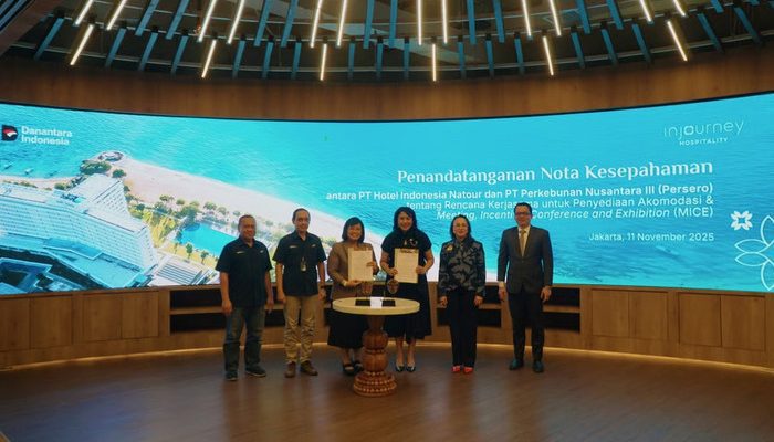 PTPN III dan HIN Perkuat Sinergi BUMN untuk Akomodasi dan Layanan MICE