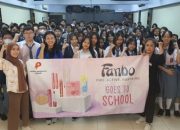 Public Speaking dan Beauty Class Fanbo x Priska Sahanaya di SMK Permata Bunda