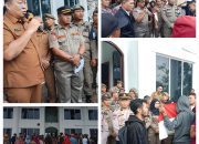 Warga Gg. Setia Geruduk Kantor Satpol PP dan Kantor Bupati Asahan Tuntut Janji Wakil Bupati Bongkar Tembok Yayasan Maitreyawira Kisaran