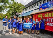 Bank Raya Berikan Dukungan Prasarana untuk Pedagang Kaki Lima Sidodadi Semarang