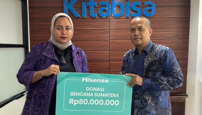Bersama Kitabisa, Hisense Indonesia Salurkan Bantuan untuk Percepat Pemulihan Pasca Banjir di Sumatera