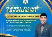 Pemprov Sulbar Raih TP2DD Terbaik II Wilayah Sulawesi, Bukti Komitmen Perkuat Digitalisasi Keuangan Daerah