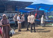 Giat PAM Pasar Sentral Takalala, Polsek Marioriwawo Pastikan Situasi Aman Dan Lancar