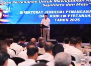 Buka Rakor Pencegahan dan Penyelesaian Tindak Pidana Pertanahan, Menteri Nusron Ajak APH Pererat Kolaborasi Berantas Mafia Tanah