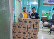 Perkuat Komitmen Intervensi Pasti Padu, Dinkes Sulbar Salurkan Susu Balita di Puskesmas Pamboang