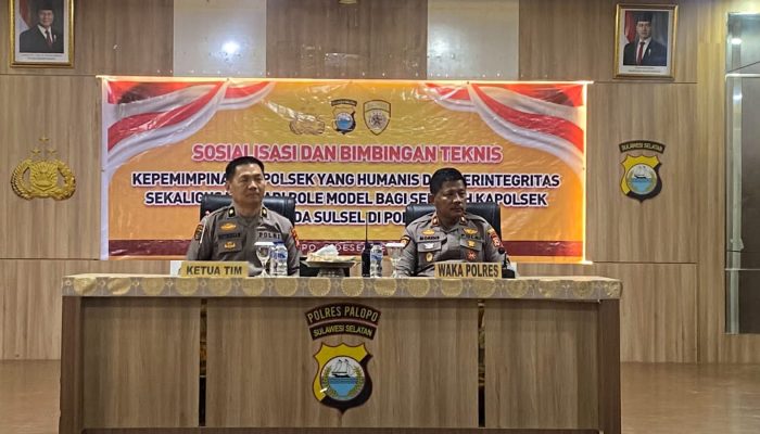 Sosialisasi Bimtek Polda Sulsel Soroti Keteladanan Kapolsek Ujung Loe dalam Pelayanan Publik