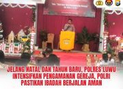 Jelang Natal dan Tahun Baru, Polres Luwu Intensifkan Pengamanan Gereja, Polri Pastikan Ibadah Berjalan Aman