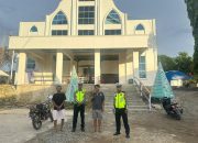Patroli Natal, Ditlantas Polda Sulbar Sasar Gereja di Mamuju, Jamin Ibadah Aman dan Lalu Lintas Lancar
