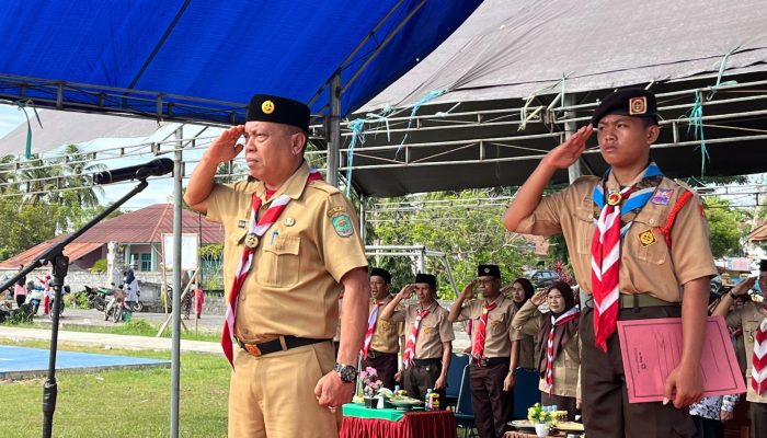 Kembara Tingkat Penggalang Kwartir Mappedeceng Resmi Dibuka, Diharap Bentuk Karakter Pramuka yang Tangguh