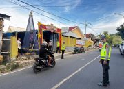 Gereja di Mamuju Jadi Prioritas Kegiatan Patroli Dialogis Ditlantas Polda Sulbar Selama Nataru