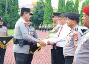Kapolda Sulsel Pimpin Upacara Pemberian Penghargaan dan PTDH Personel Polda Sulsel, Tegakkan Reward and Punishment