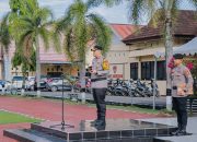 Kapolres Pinrang Pimpin Apel Gelar Pasukan Ops Lilin 2025, Siapkan Pengamanan Natal dan Tahun Baru