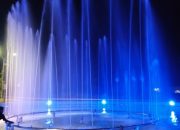 Kolam Pemprov Sulbar Kembali Indah, Air Mancur Warna-Warni Rampung Jelang Pergantian Tahun