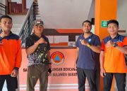 BPBD Sulbar Terima Kunjungan Pelatih Denma Korem 142/Tatag Mamuju