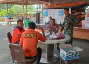 Koordinator Regu 4 Posko Siaga Darurat BPBD Sulbar Beri Arahan Terkait Prediksi Cuaca BMKG