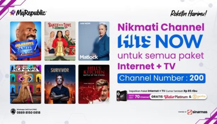 Rewind Networks dan MyRepublic Indonesia Umumkan Peluncuran HITS NOW
