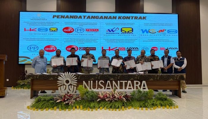 PTPP Resmi Teken Kontrak Tiga Proyek Besar Kelembagaan Negara di IKN, Perkuat Peran Strategis dalam Pembangunan Nusantara