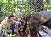 BRI BO Tanah Abang Region 6/Jakarta 1 Laksanakan Aksi Sosial Penanaman Pohon di RPTRA Kampung Bali