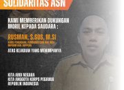 Bumi Latemmamala Bergetar, ASN Soppeng Bersatu Beri Dukungan Moril untuk Rekan Sejawat