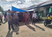 Polsek Marioriawa Laksanakan Pengamanan dan Pengaturan Pasar Batu-Batu