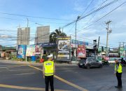 Hadir Menjamin Keselamatan Berkendara, Ditlantas Polda Sulbar Gencarkan Pengaturan Lalin Pagi