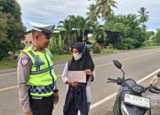 Ditlantas Polda Sulbar Gelar Kegiatan Tematik Bulan Tertib Helm, Dorong Penggunaan Helm SNI Sebagai Fondasi Keselamatan Lalu Lintas