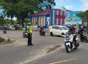 Jamin Keselamatan Berkendara, Polantas Polda Sulbar Gencarkan Pengaturan di Lokasi Rawan Macet Mamuju