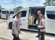 Kapolda Sulbar dan PJU Tinjau Langsung Polsek Aralle Dalam Kunker ke Mamasa