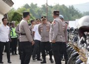 Kapolda Sulbar Kunjungi Polres Mamasa, Disambut Jajar Kehormatan hingga Periksa Kendaraan Dinas