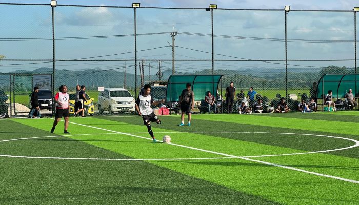 Pererat Sinergi, Polres Pinrang dan Jurnalis Gelar Fun Mini Soccer