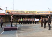 Kapolres Palopo Pimpin Penganugerahan Satyalancana Pengabdian kepada Personel Berprestasi